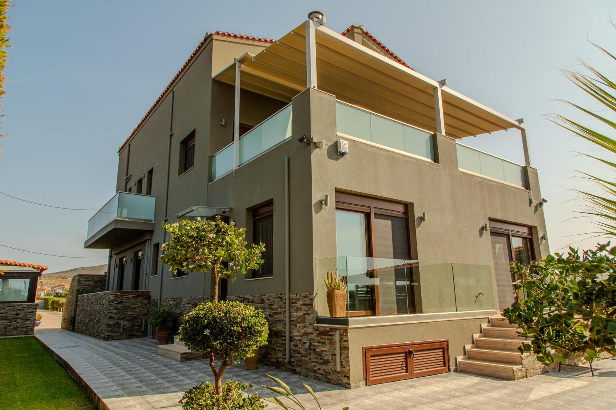 A Cozy Eco Villa By The Sea Guwes Zewnętrze zdjęcie